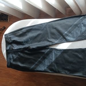 Emporio Armani leather pants